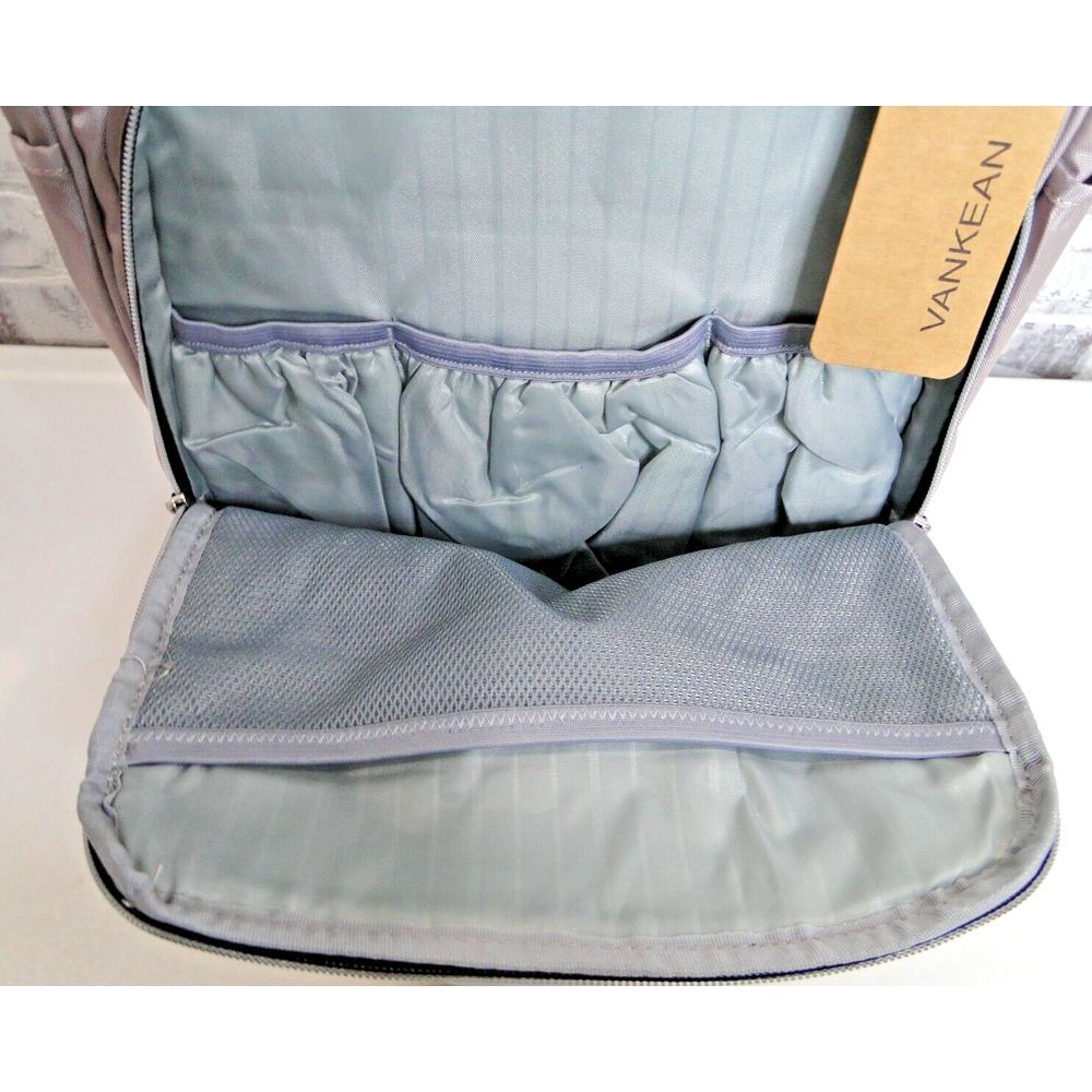 VANKEAN Womens 16 Inch Backpack / Diaper Bag W/ Portable Changing Area - NEW - Picture 10 of 13